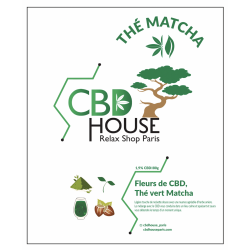 Thé Matcha au CBD